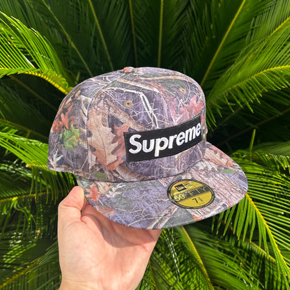 Gorra Exclusiva New Era x Supreme Gosthface Realtree