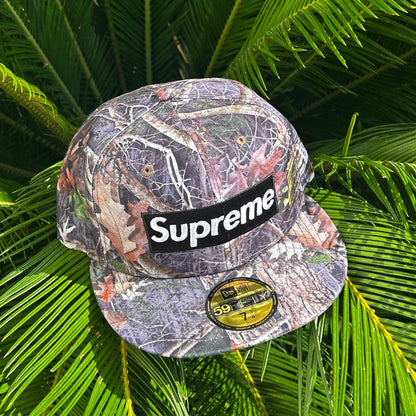 Gorra Exclusiva New Era x Supreme Gosthface Realtree