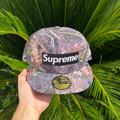 Gorra Exclusiva New Era x Supreme Gosthface Realtree