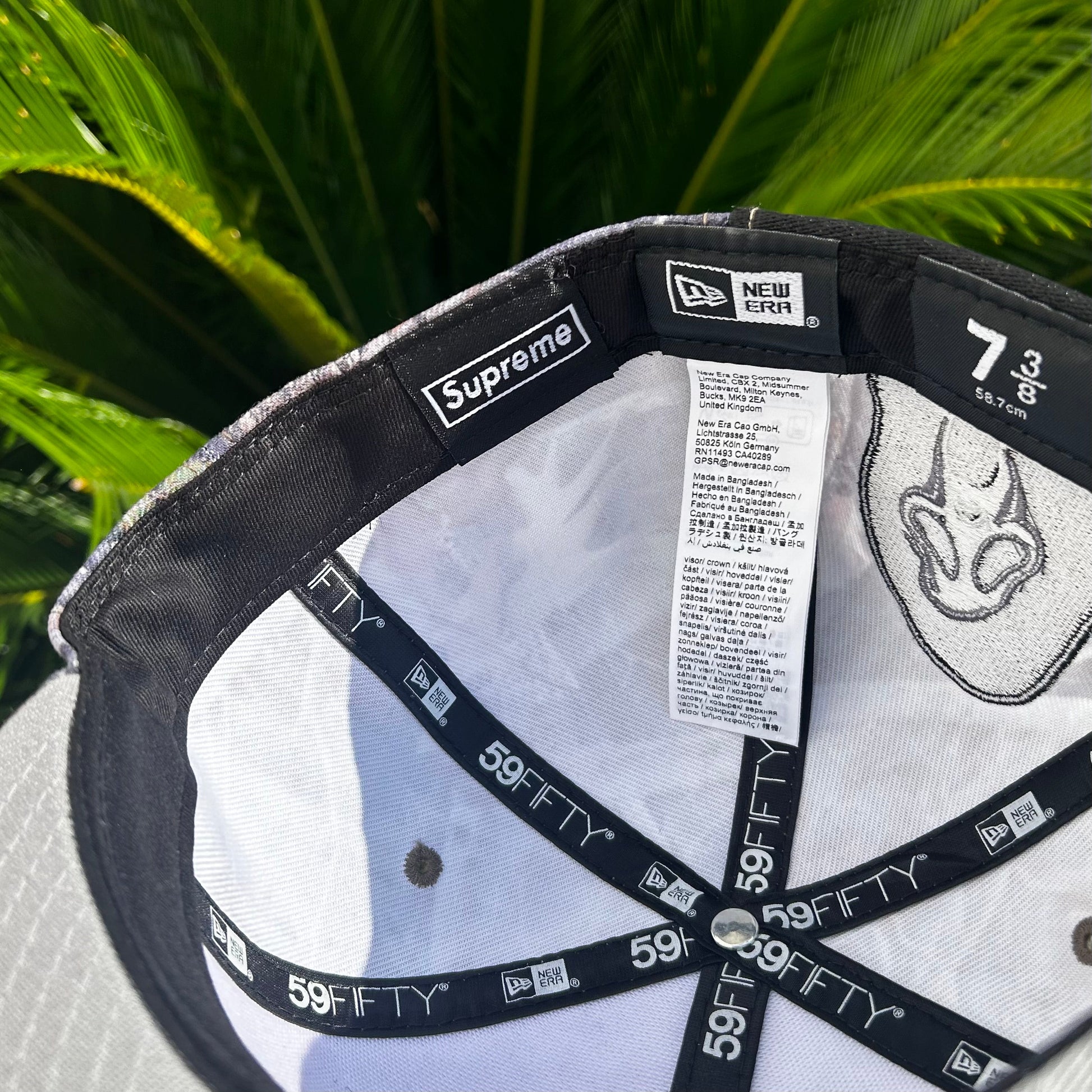 Gorra Exclusiva New Era x Supreme Gosthface Realtree