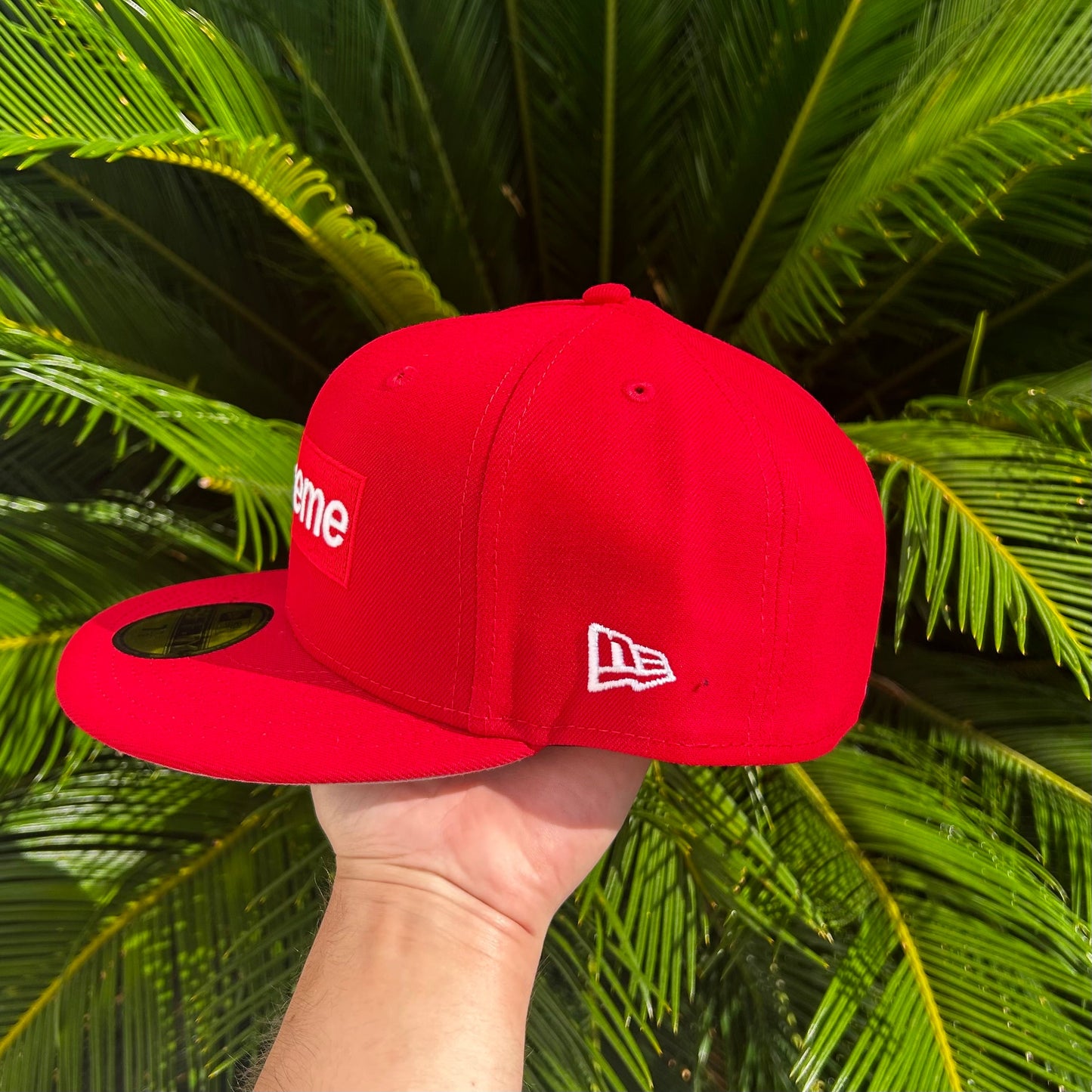 Gorra Exclusiva New Era x Supreme Gosthface Roja - 7 1/2 / Rojo