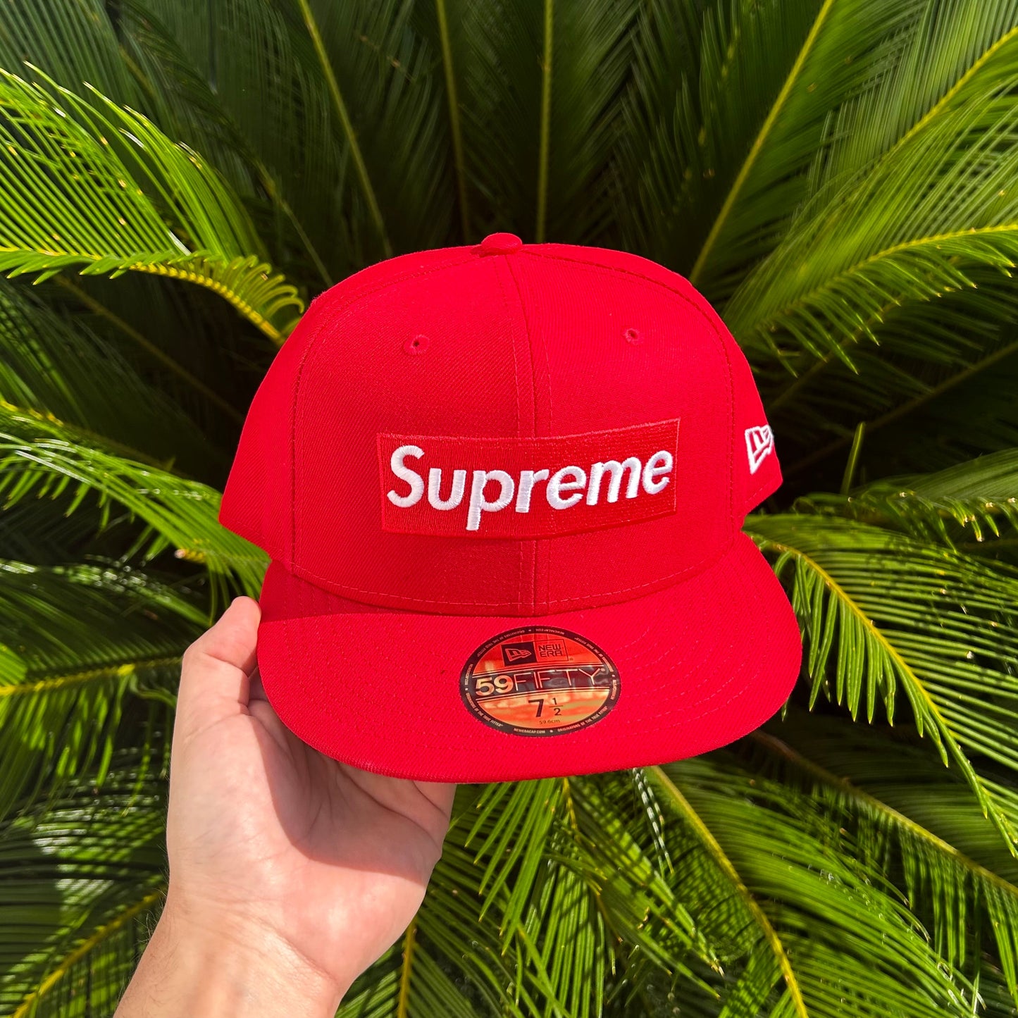 Gorra Exclusiva New Era x Supreme Gosthface Roja - 7 1/2 / Rojo