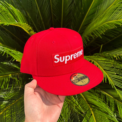 Gorra Exclusiva New Era x Supreme Gosthface Roja - 7 1/2 / Rojo