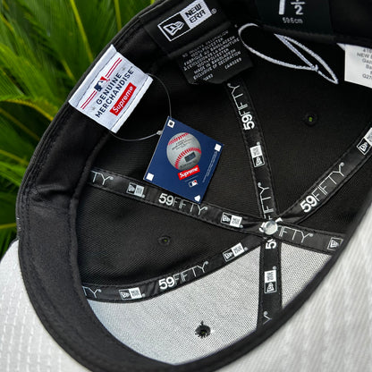 Gorra Exclusiva New Era x Supreme NY Yankees Black