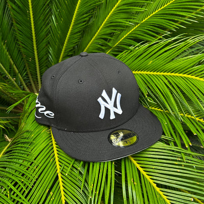 Gorra Exclusiva New Era x Supreme NY Yankees Black
