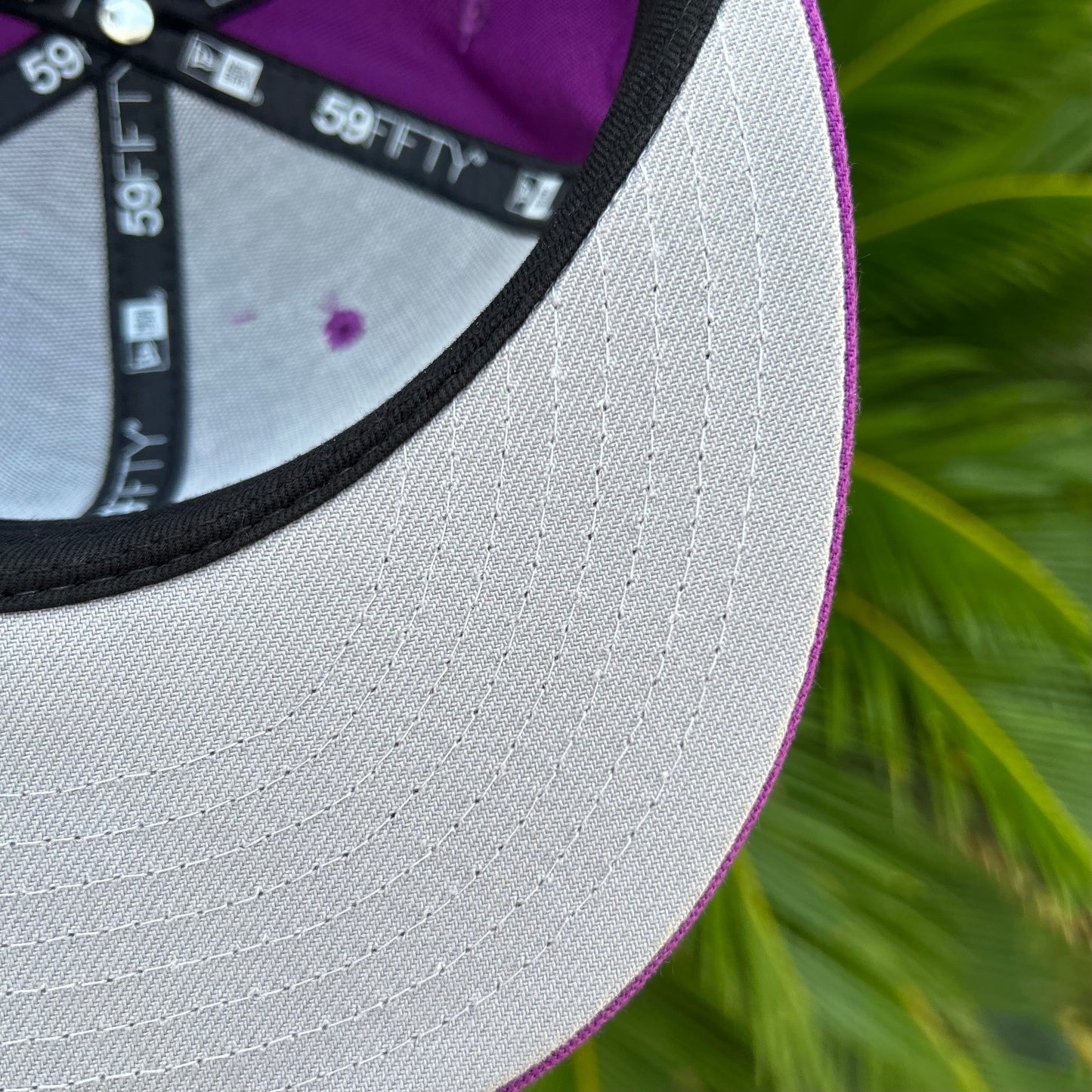 Gorra Exclusiva New Era x Supreme NY Yankees Purple - 7 1/2 / Morado