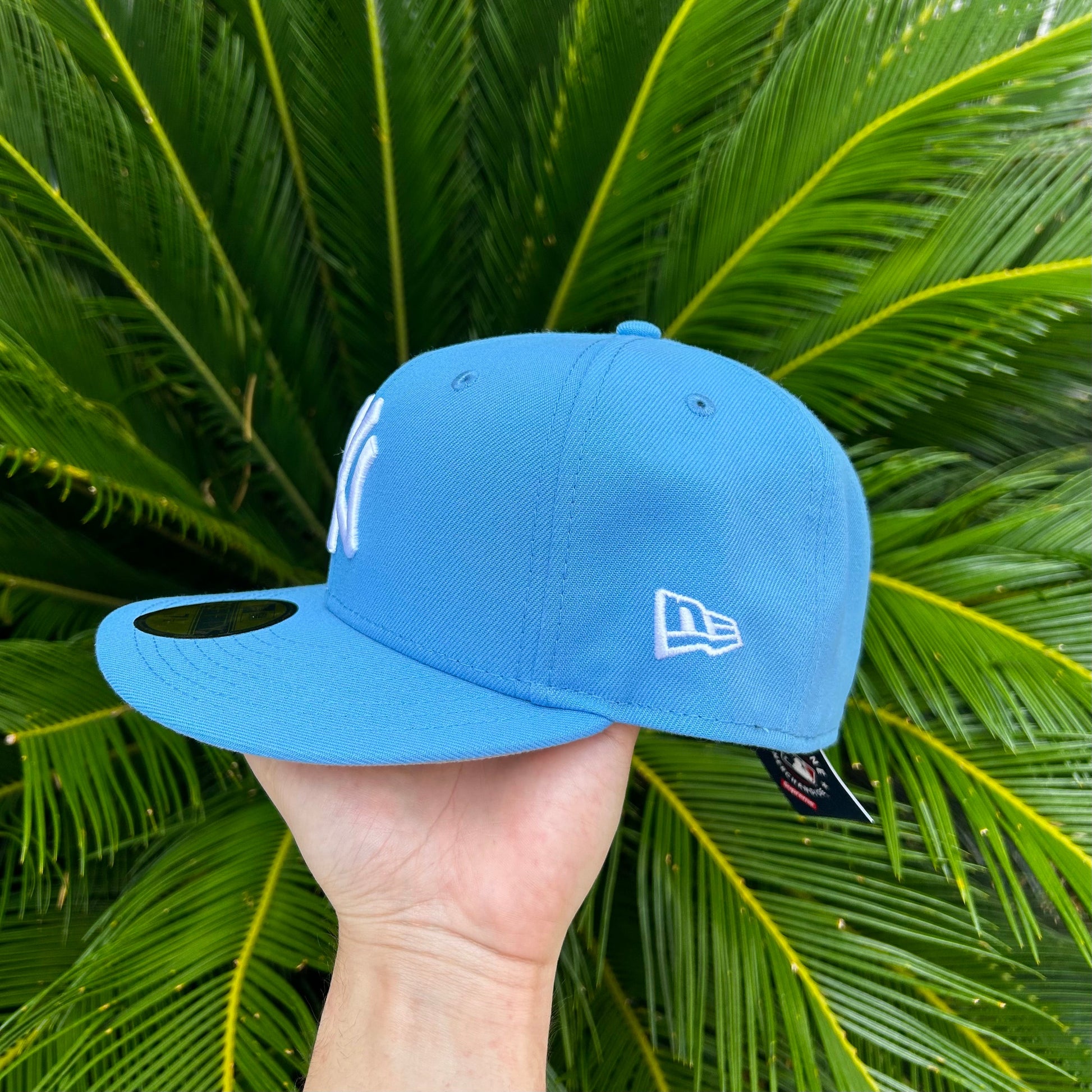 Gorra Exclusiva New Era x Supreme NY Yankees Sky Blue