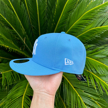 Gorra Exclusiva New Era x Supreme NY Yankees Sky Blue