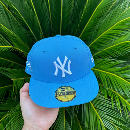Gorra Exclusiva New Era x Supreme NY Yankees Sky Blue
