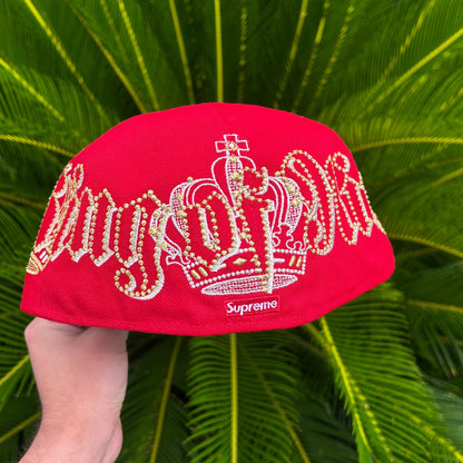 Gorra Exclusiva New Era x Supreme Roja - 7 3/8