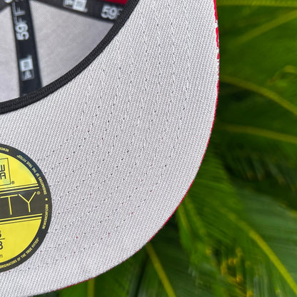 Gorra Exclusiva New Era x Supreme Roja - 7 3/8