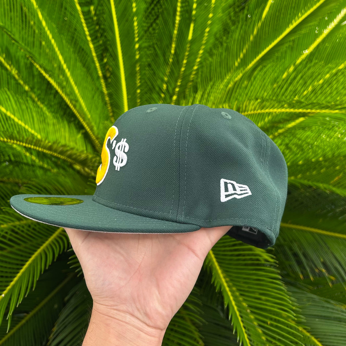 Gorra Exclusiva New Era x Supreme $’s Logo - 7 1/2 / Verde