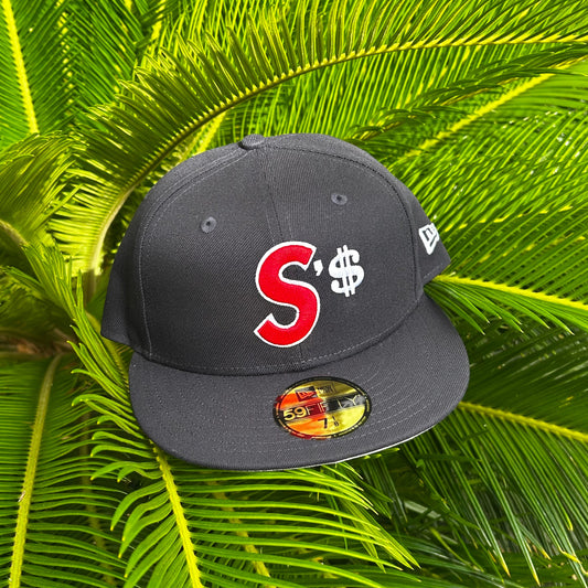 Gorra Exclusiva New Era x Supreme $’s Logo - 7 1/8 / Azul