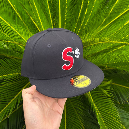 Gorra Exclusiva New Era x Supreme $’s Logo - 7 1/8 / Azul