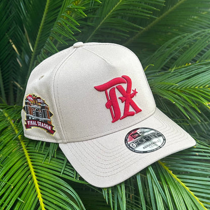 Gorra Exclusiva New Era x Texas Rangers TX - Unitalla / Beige/Rojo