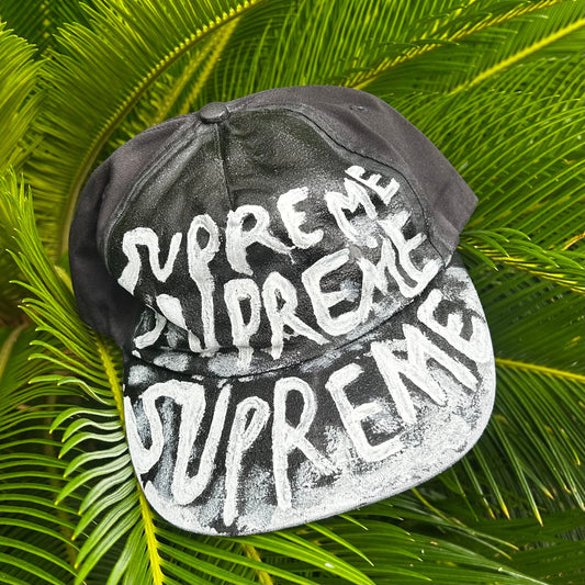 Gorra Exclusiva Supreme Negra Ajustable - Negro