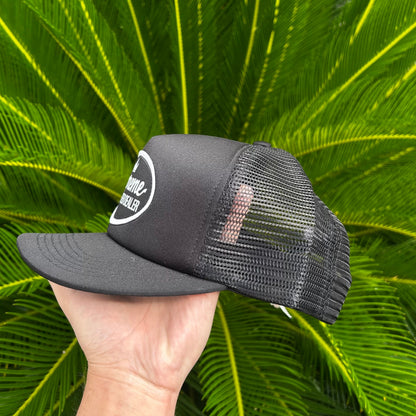 Gorra Exclusiva Supreme Negra Malla Ajustable - Negro