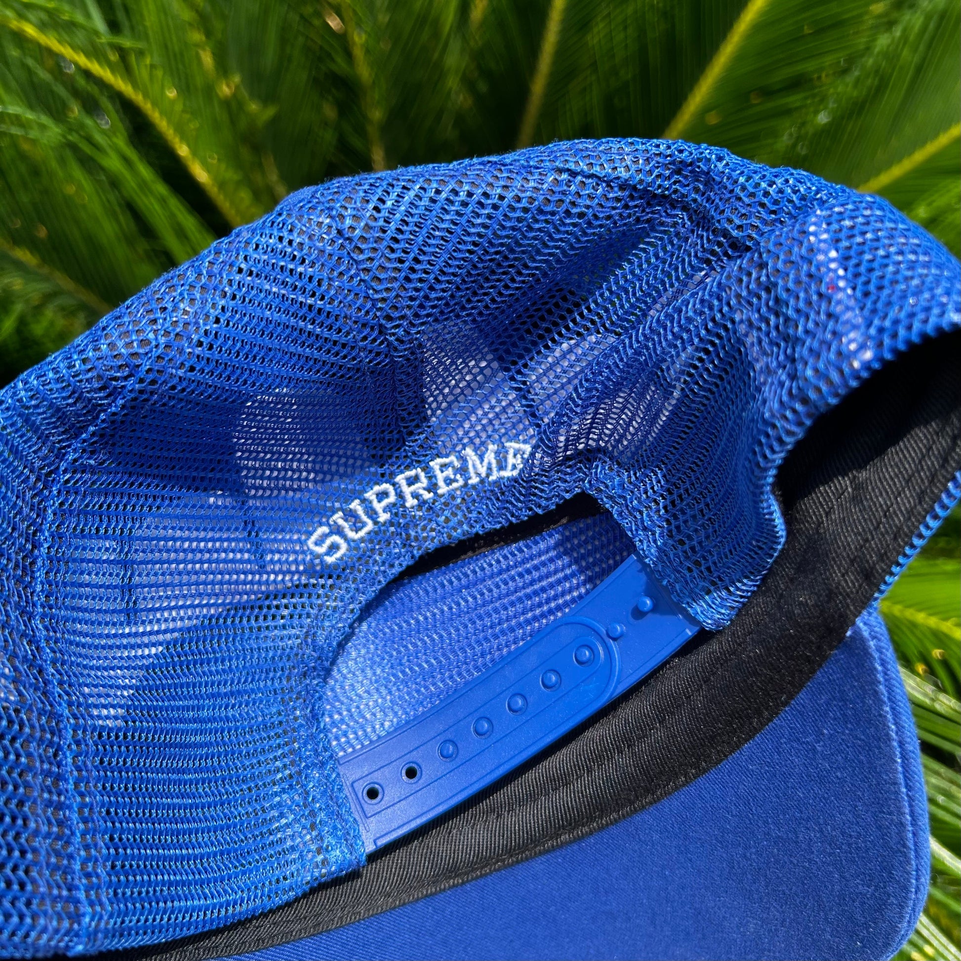 Gorra Exclusiva Supreme x Misfits - Ajustable / Azul