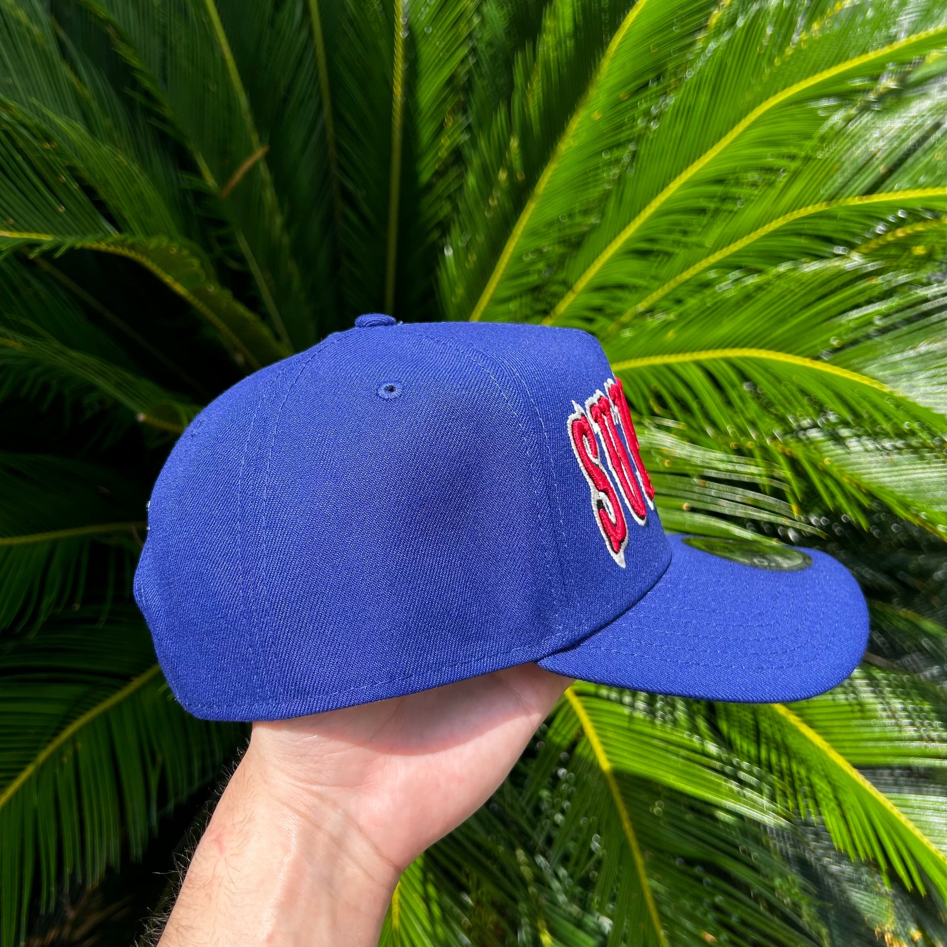 Gorra Exclusiva x Supreme Azul Ajustable