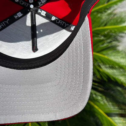 Gorra Exclusiva x Supreme Roja Ajustable - Rojo