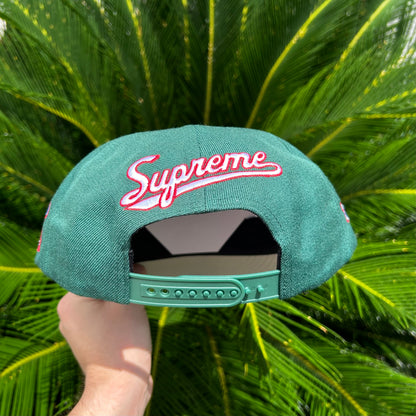 Gorra Exclusiva x Supreme Verde - Ajustable
