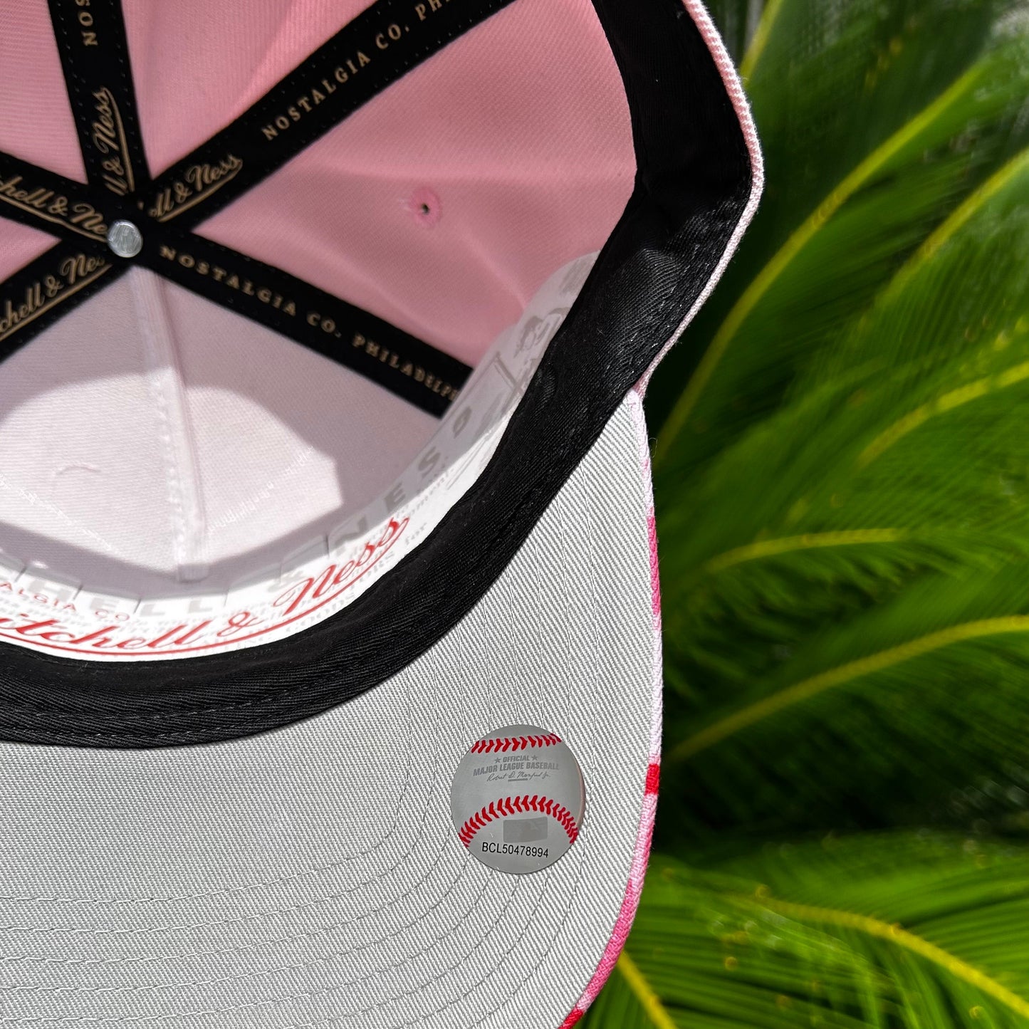 Gorra Mitchell and Ness Exclusiva Detroit Tigers - Unitalla / Rosa