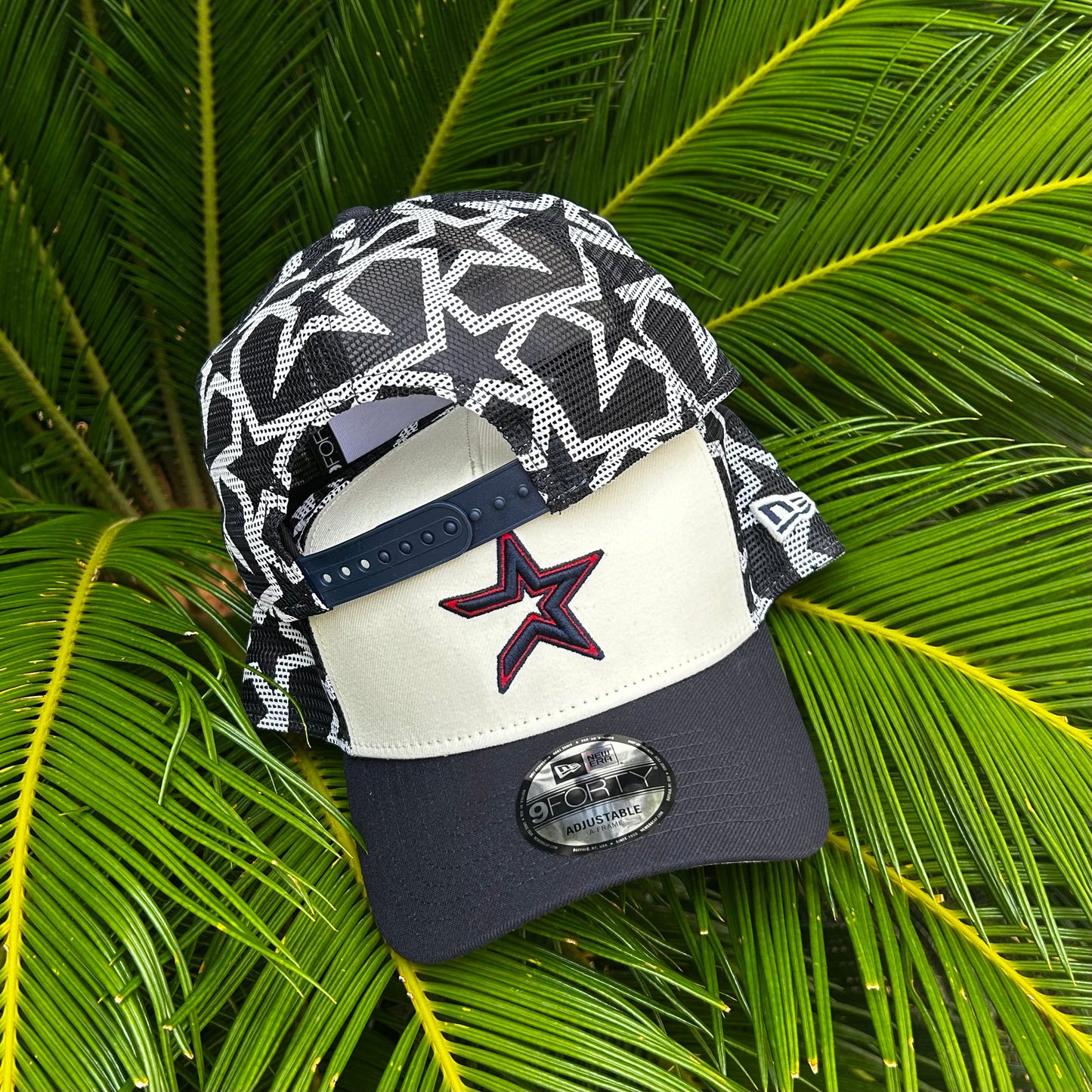 Gorra New Era Exclusiva Astros ’FIVE STARS’ - Unitalla / Blanco/Azul