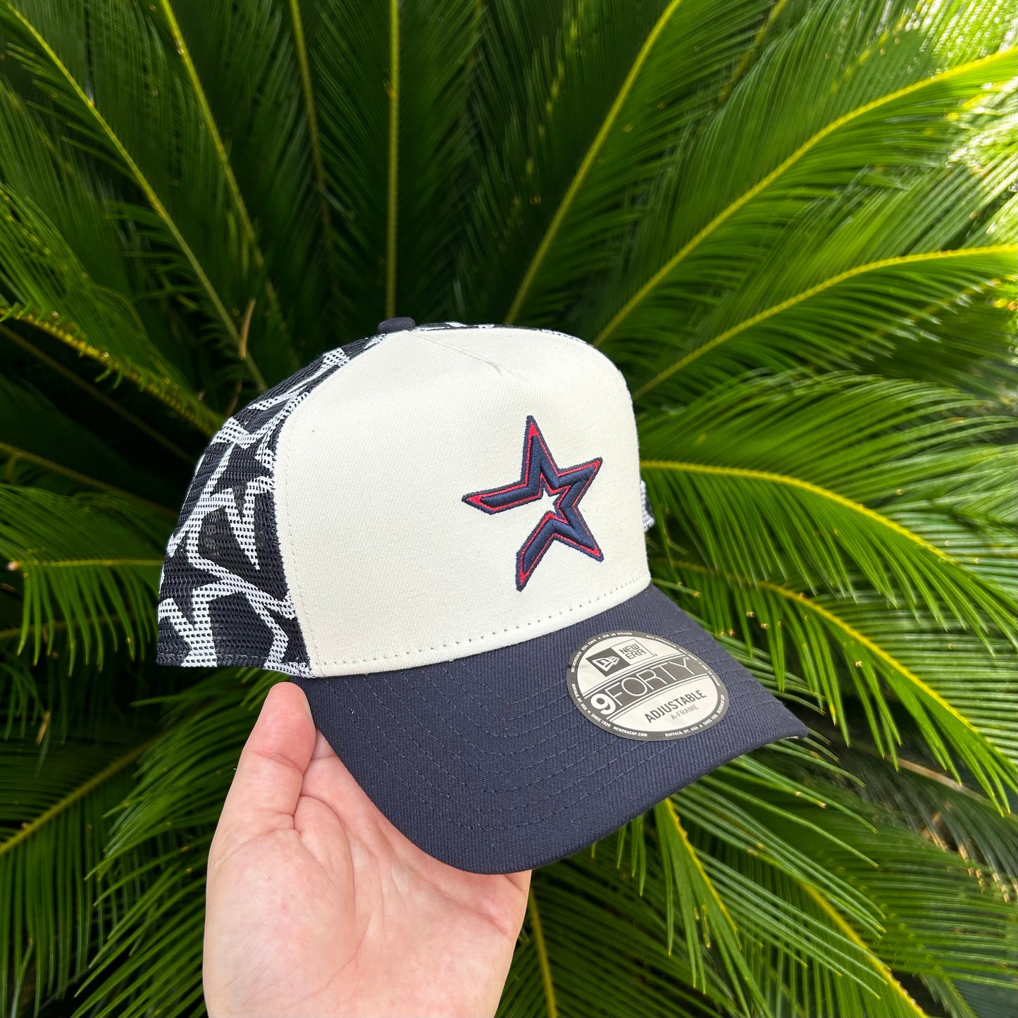 Gorra New Era Exclusiva Astros ’FIVE STARS’ - Unitalla / Blanco/Azul