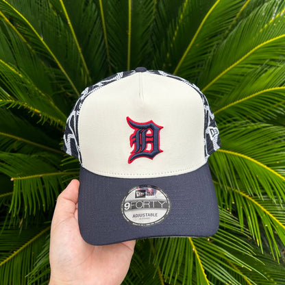 Gorra New Era Exclusiva Detroit Tigers ’FIVE STARS’ - Unitalla / Blanco/Azul