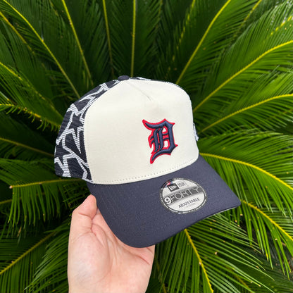 Gorra New Era Exclusiva Detroit Tigers ’FIVE STARS’ - Unitalla / Blanco/Azul