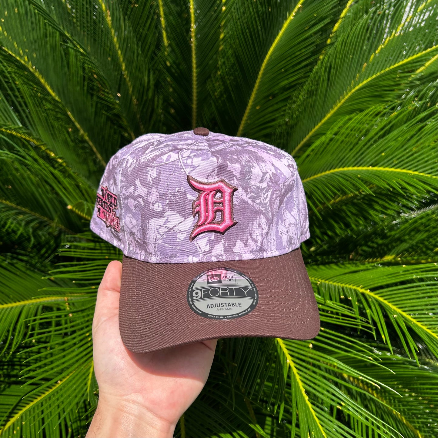 Gorra New Era Exclusiva Detroit Tigers RealTree Rosa - Unitalla