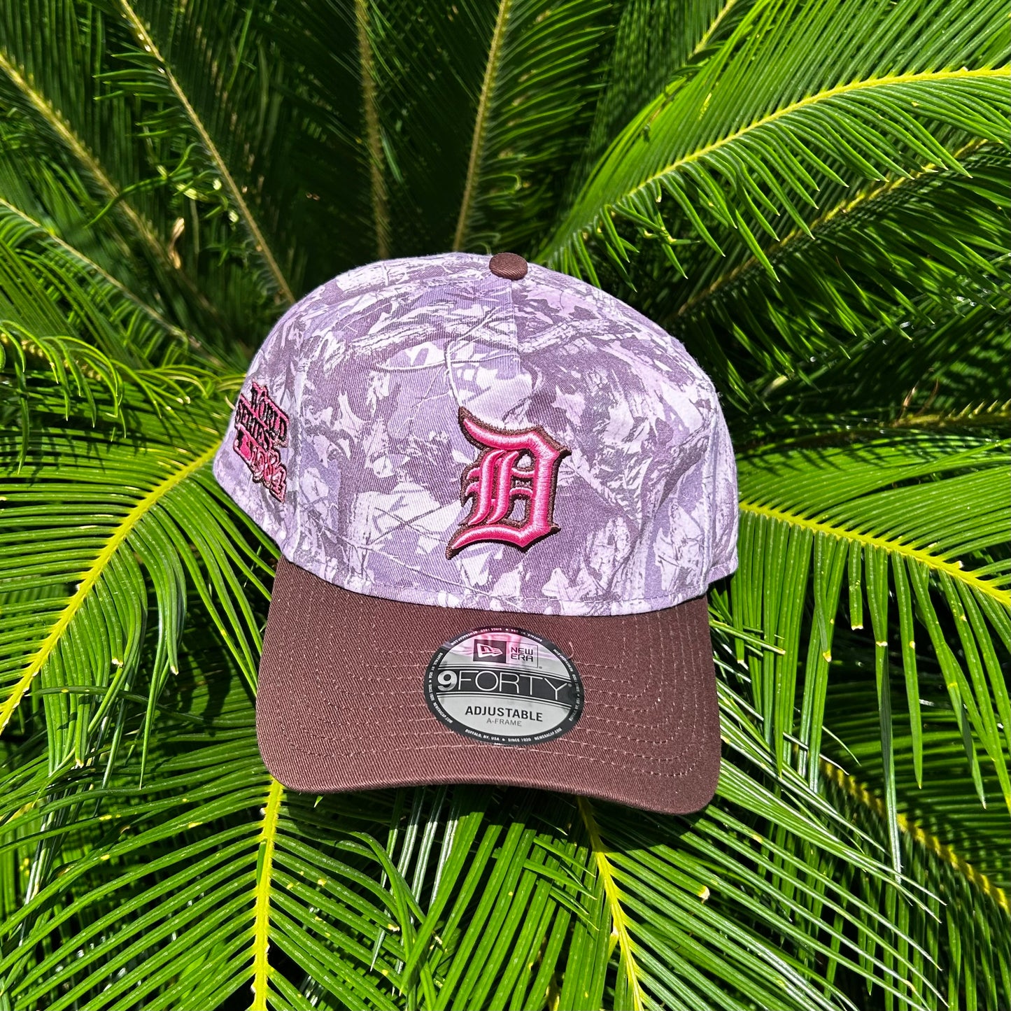 Gorra New Era Exclusiva Detroit Tigers RealTree Rosa - Unitalla