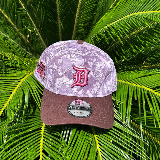 Gorra New Era Exclusiva Detroit Tigers RealTree Rosa - Unitalla