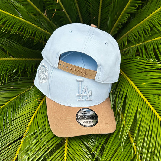 Gorra New Era Exclusiva Dodgers Celeste - Unitalla