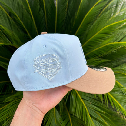 Gorra New Era Exclusiva Dodgers Celeste - Unitalla