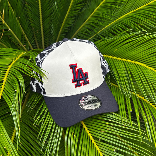 Gorra New Era Exclusiva Dodgers ’FIVE STARS’ - Unitalla / Blanco/Azul