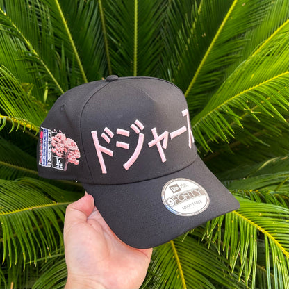Gorra New Era Exclusiva Dodgers Ohtani Black Pink - Ajustable / Negro/Rosa