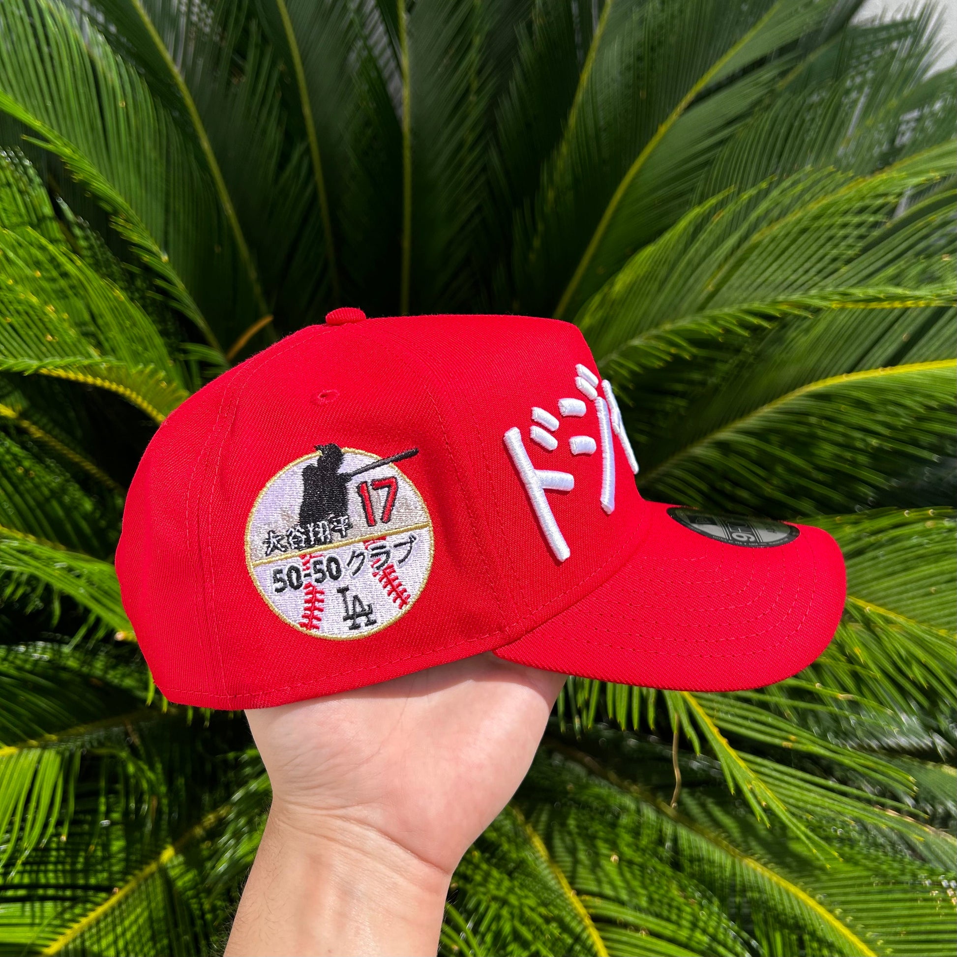 Gorra New Era Exclusiva Dodgers Ohtani Roja - Ajustable / Rojo