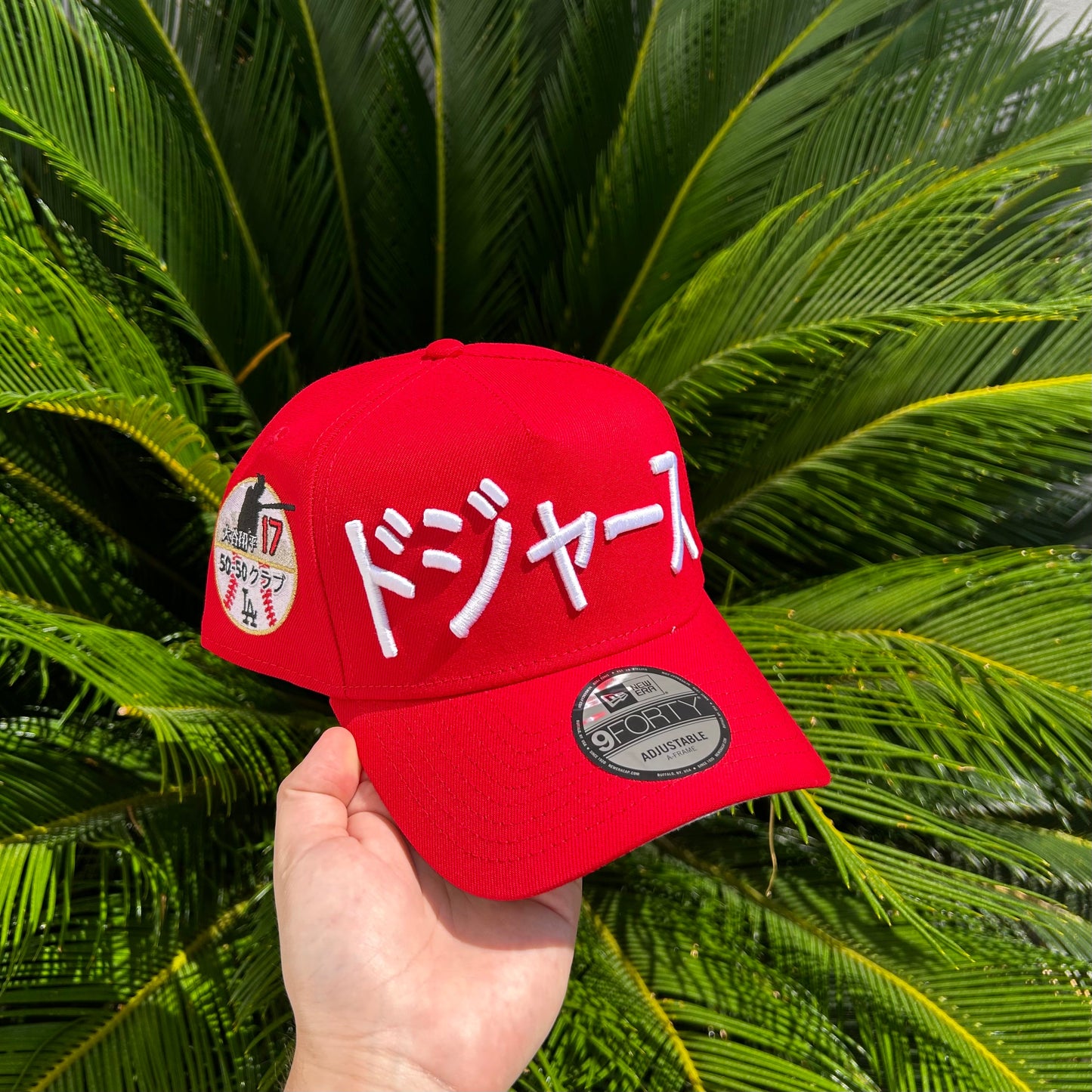 Gorra New Era Exclusiva Dodgers Ohtani Roja - Ajustable / Rojo