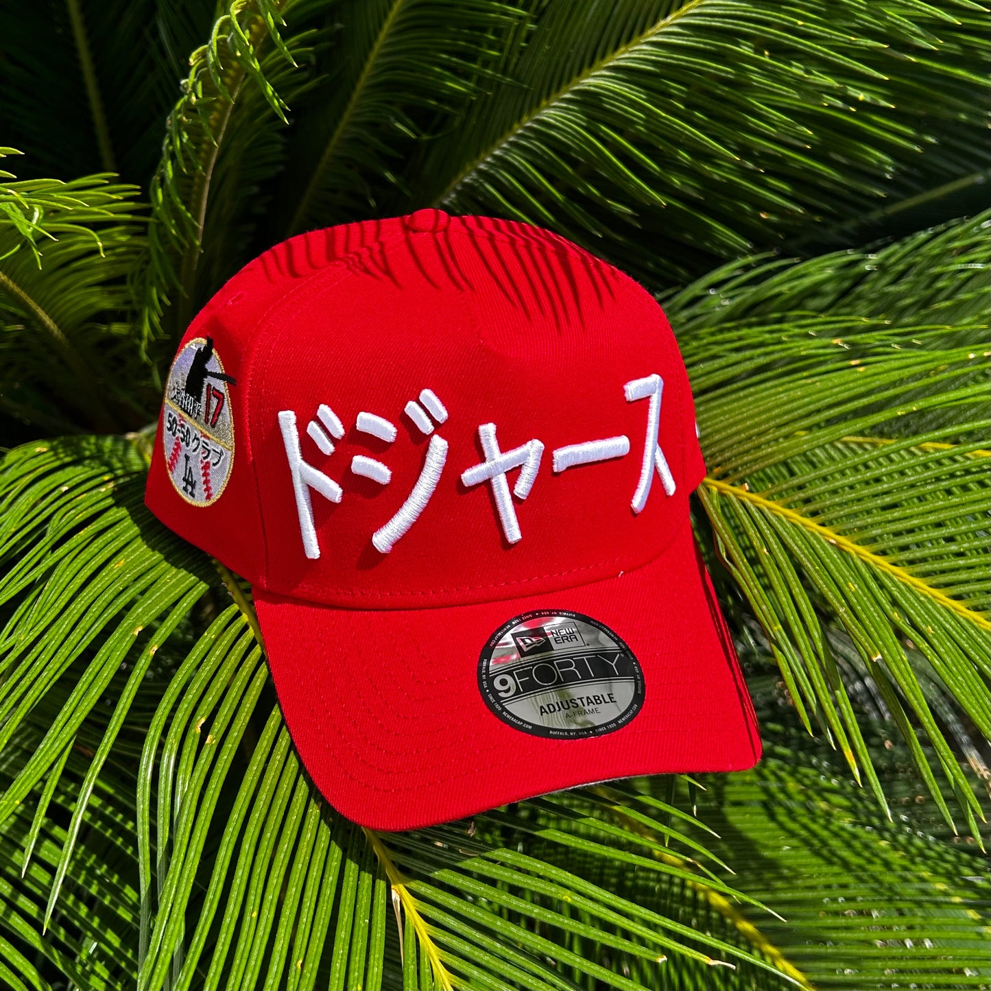 Gorra New Era Exclusiva Dodgers Ohtani Roja - Ajustable / Rojo