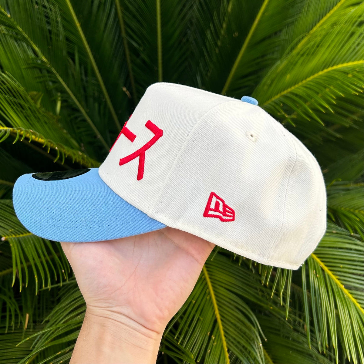 Gorra New Era Exclusiva Dodgers Ohtani Sky Blue - Ajustable / Blanco/Celeste