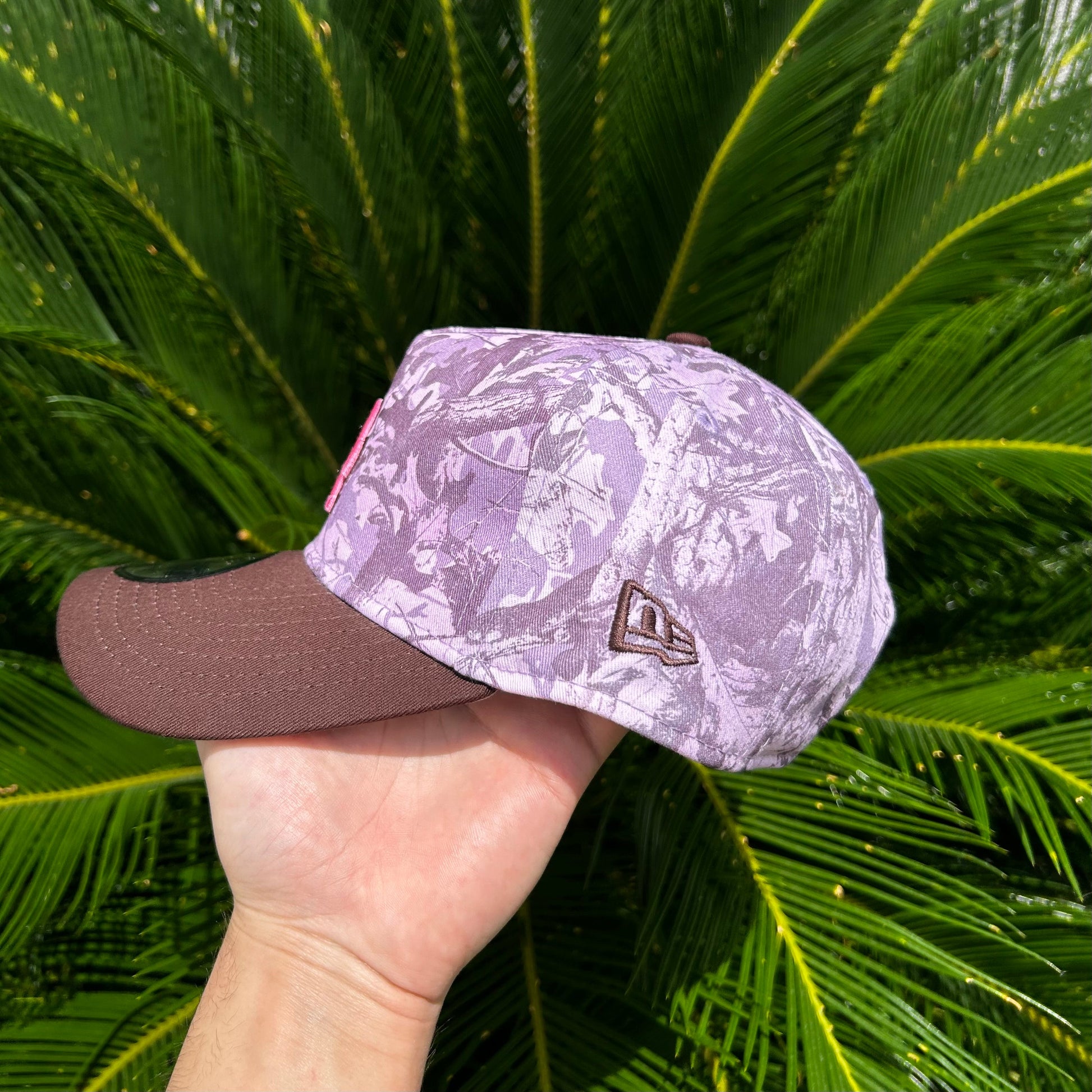 Gorra New Era Exclusiva Dodgers RealTree Rosa - Unitalla
