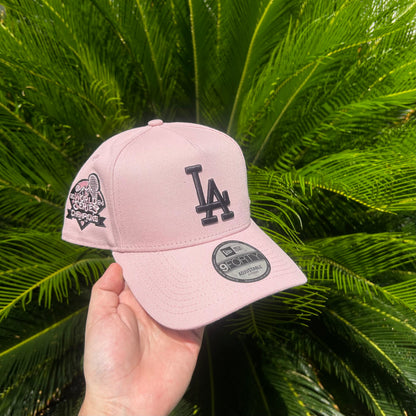 Gorra New Era Exclusiva Dodgers Rosa - Unitalla