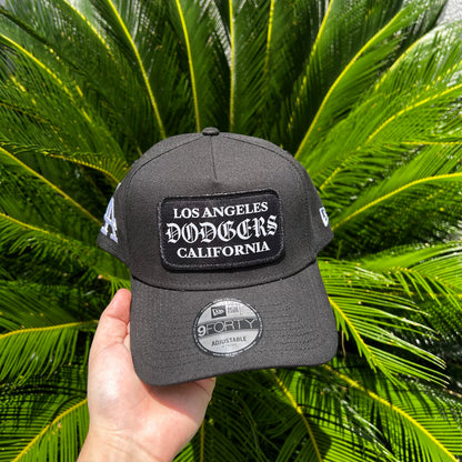 Gorra New Era Exclusiva Dodgers total black - Unitalla / Negro