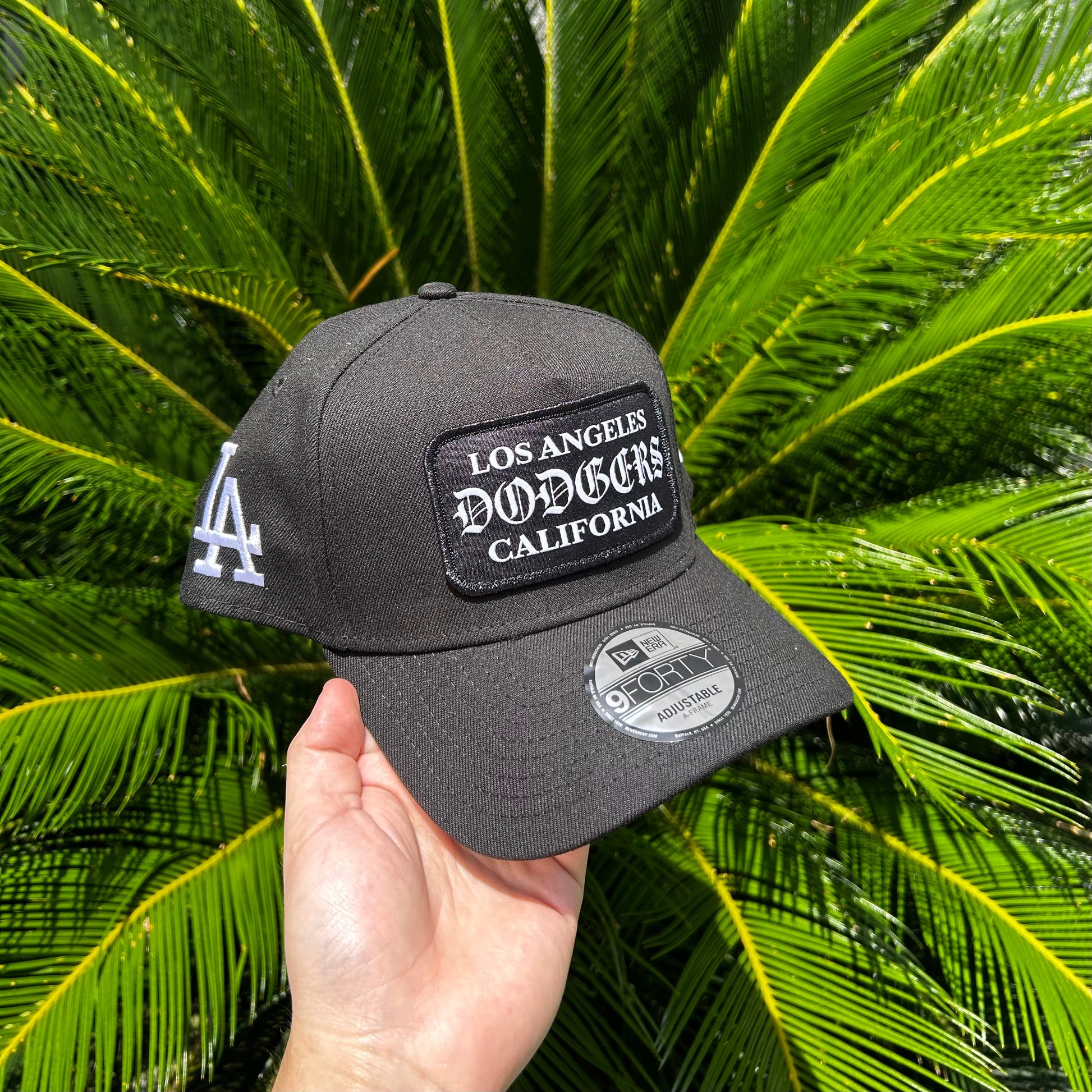 Gorra New Era Exclusiva Dodgers total black - Unitalla / Negro