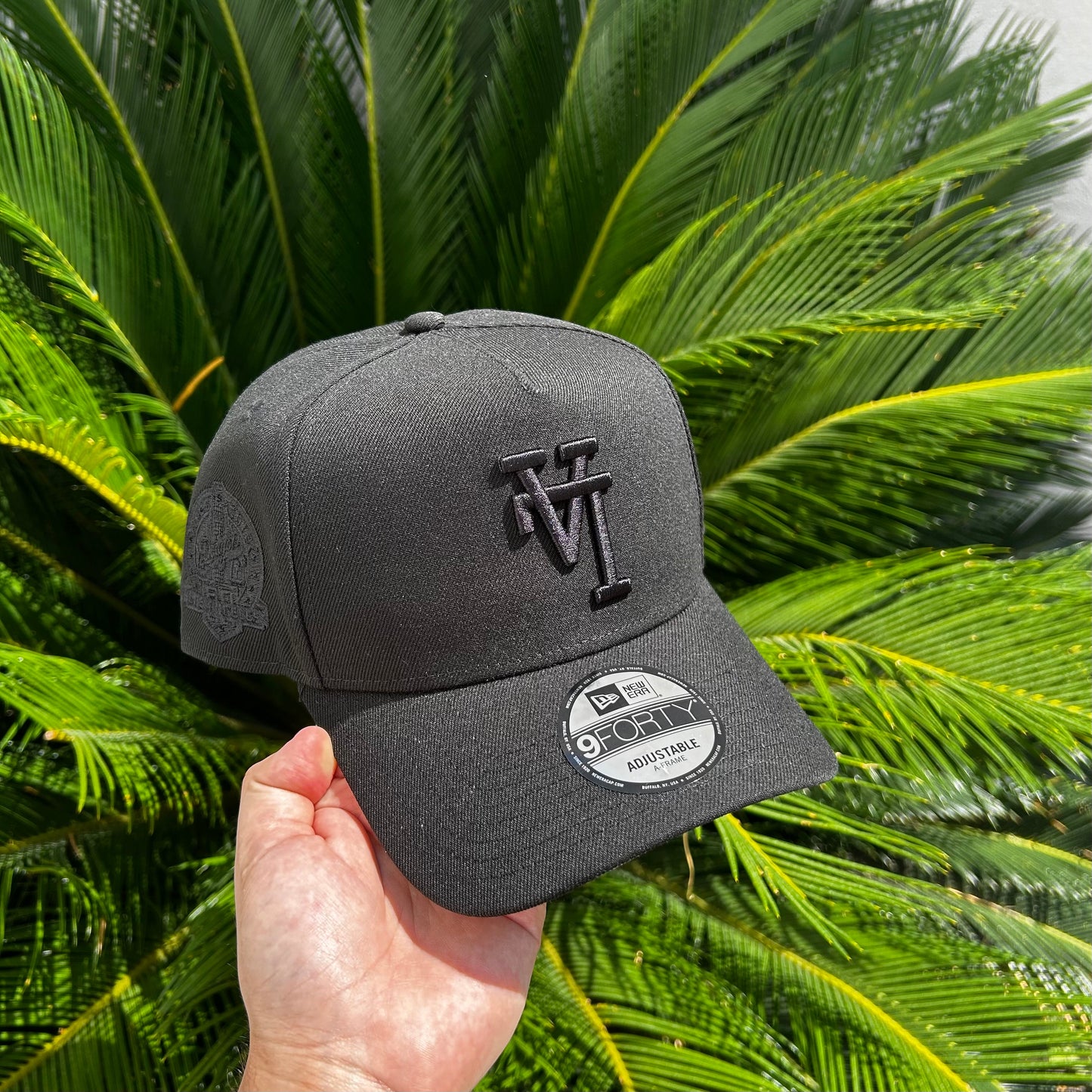 Gorra New Era Exclusiva Dodgers ’Upside Down’ total black - Unitalla / Negro