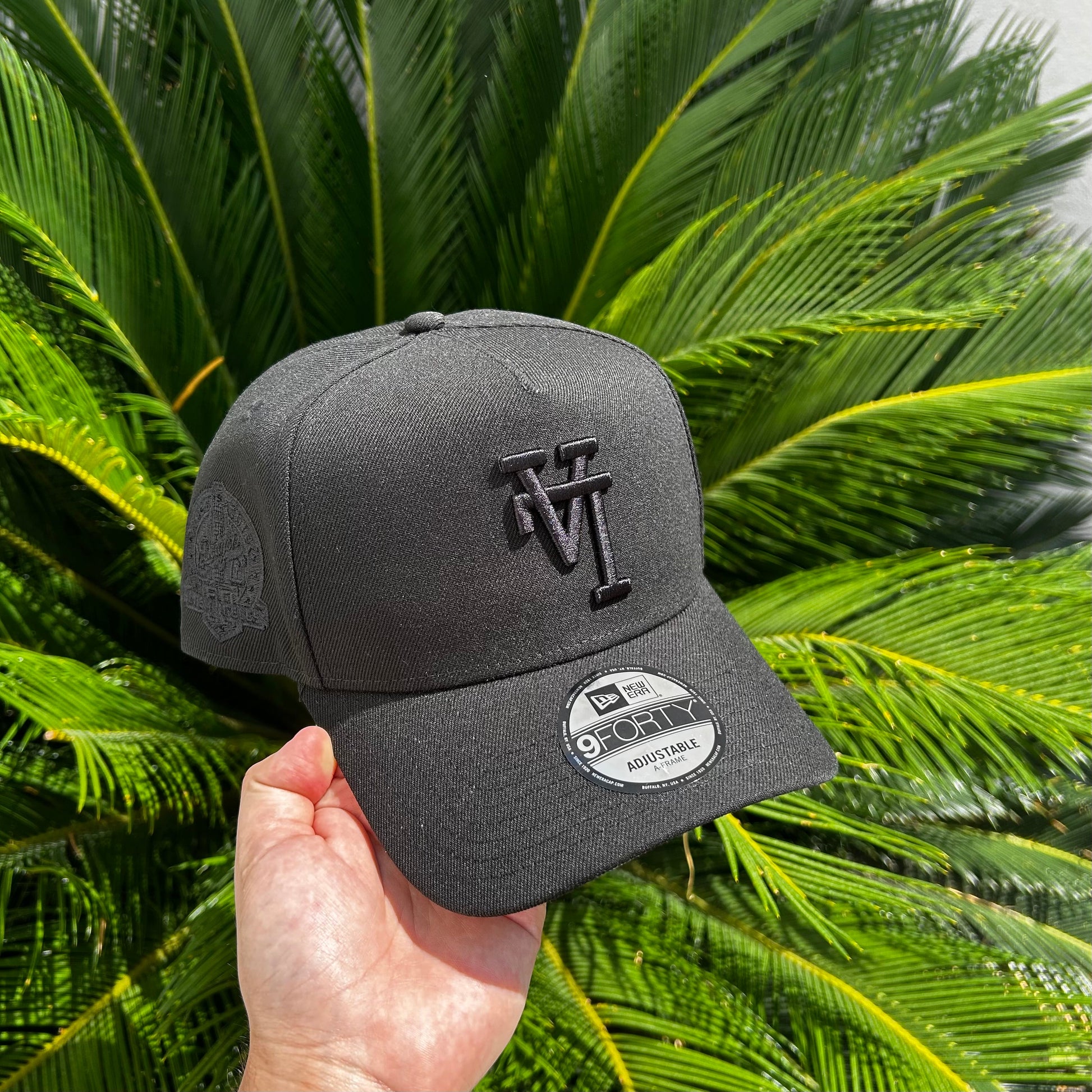 Gorra New Era Exclusiva Dodgers ’Upside Down’ total black - Unitalla / Negro