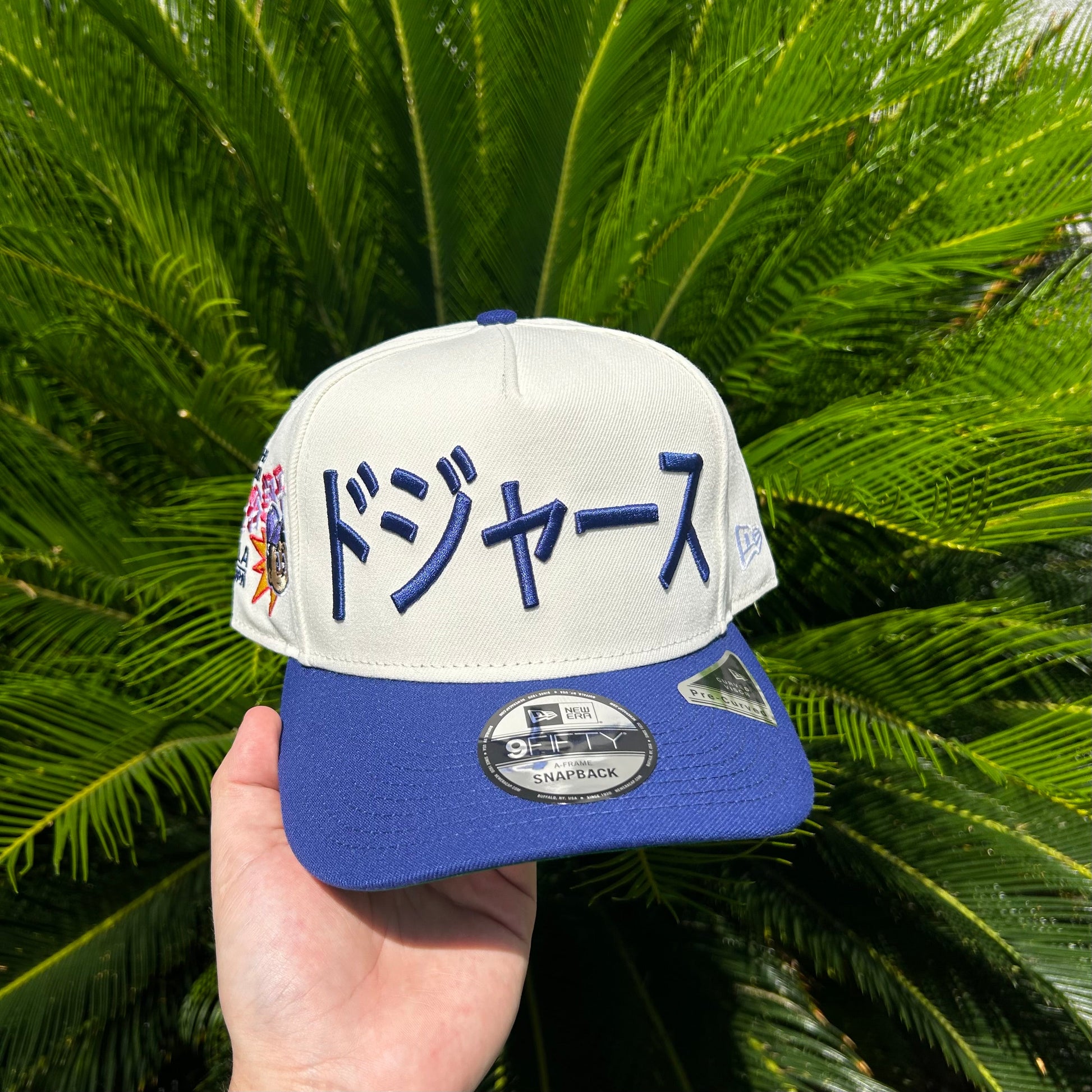 Gorra New Era Exclusiva Dodgers x Ohtani 9Fifty - Ajustable / Blanco/Azul