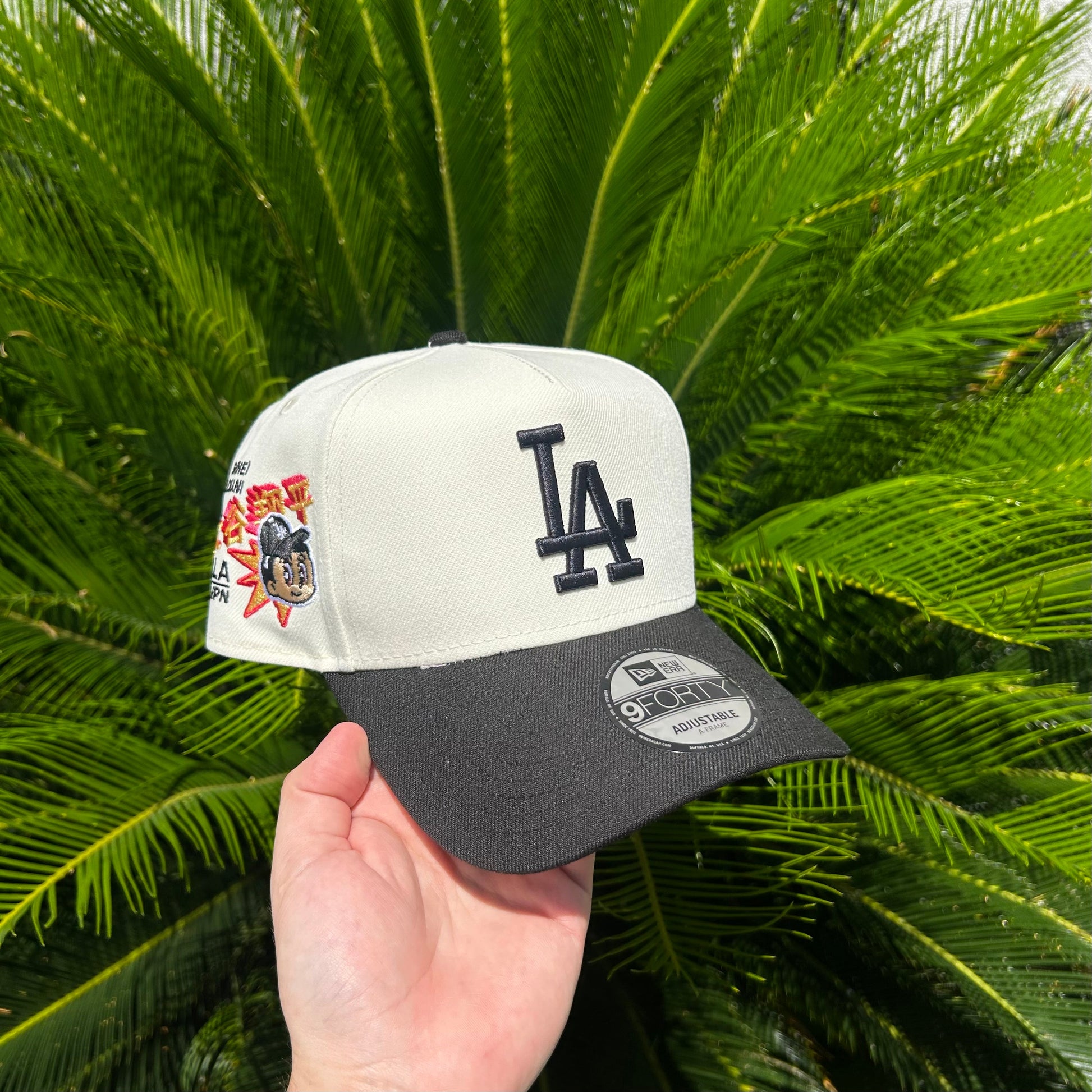 Gorra New Era Exclusiva Dodgers x Ohtani - Ajustable / Blanco/Negro