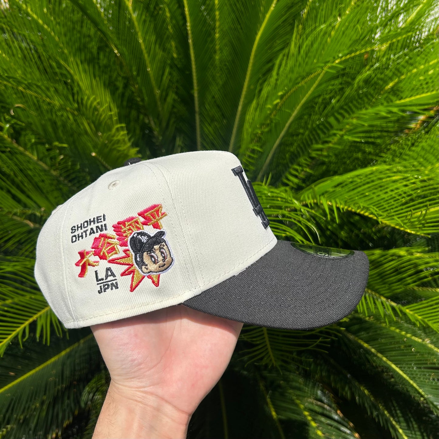 Gorra New Era Exclusiva Dodgers x Ohtani - Ajustable / Blanco/Negro